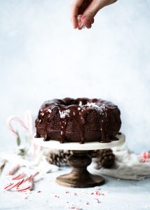 Chocolate Peppermint Bundt Cake | Two Peas & Their Pod
