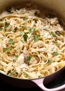 Crab Alfredo – Cookies and Cups