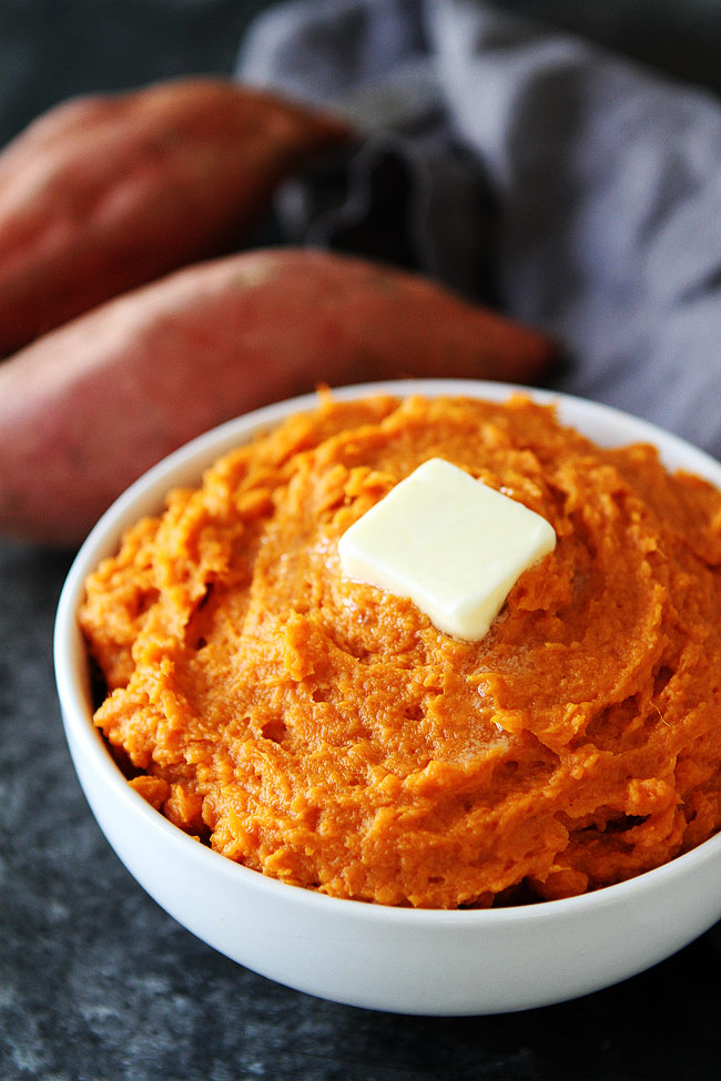 Mashed Sweet Potatoes Recipe Two Peas Their Pod Thedirtygyro