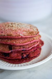 Blueberry Beet Pancakes (Vegan) Recipe