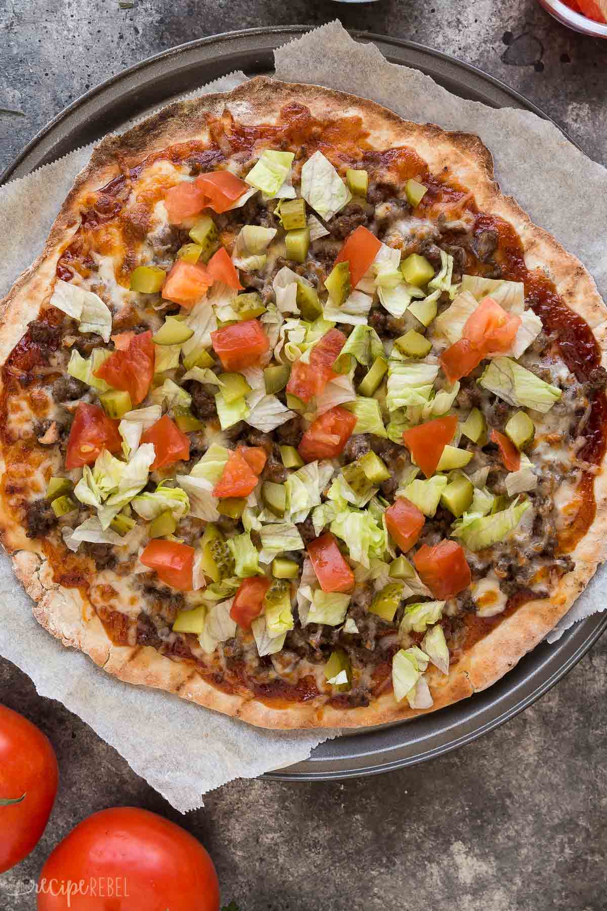 Grilled Cheeseburger Pizza Recipe — perfect for summer! – TheDirtyGyro