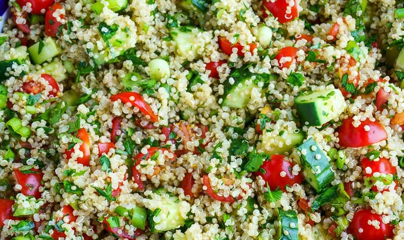 Quinoa Tabbouleh Salad – TheDirtyGyro