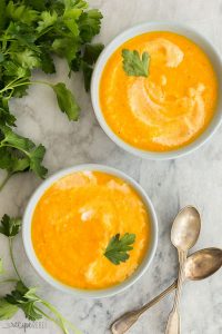 Carrot Ginger Soup recipe – The Recipe Rebel (Instant Pot & Slow Cooker)