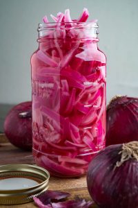 Pickled Red Onions – Closet Cooking