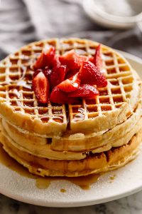 Belgian Waffles Recipe – Cafe Delites