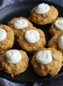 Carrot Cake Thumbprint Cookies | Cookies and Cups
