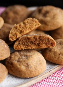 Gingerdoodles | Cinnamon Sugar Soft Gingerbread