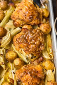 Roast Chicken and Potatoes (One Pan Meal)