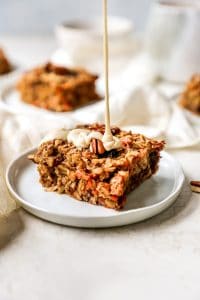 Carrot Cake Baked Oatmeal – Two Peas & Their Pod