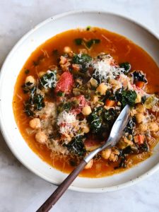 Simple Farro & Bean Soup