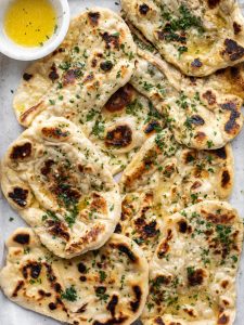 Naan Bread Recipe – Garlic Butter Naan Bread Recipe