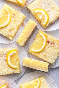 Cream Cheese Lemon Bars | Creme De La Crumb