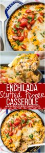 Enchilada Casserole Recipe – Stuffed Pepper Casserole {VIDEO}