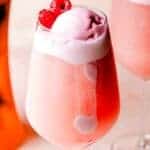 Sorbet Rosé Floats | Easy Cocktail Idea for Mother’s Day Brunch!