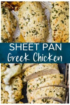 Sheet Pan Greek Chicken and Cauliflower