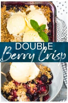 Double Berry Crisp – The Cookie Rookie®