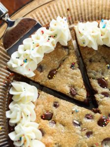 The Best Chocolate Chip Cookie Cake
