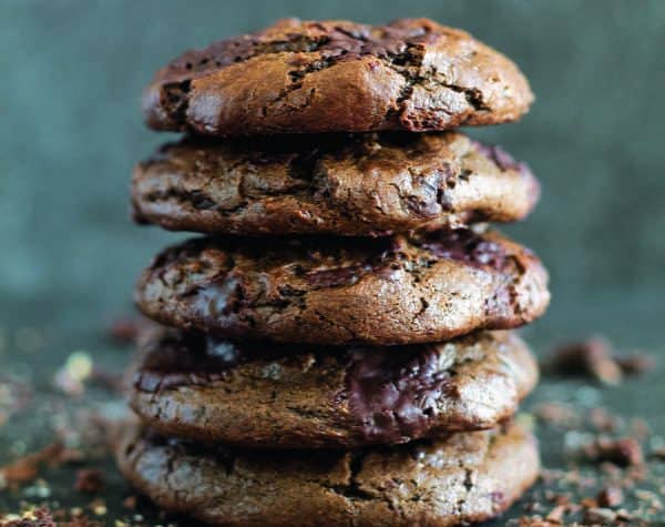 Double Chocolate Brownie Cookies Cookstr Com Thedirtygyro