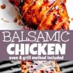 Balsamic Marinated Chicken | Juicy Baked or Grilled Chicken Breast