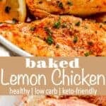 Baked Lemon Chicken | Easy Chicken Recipe with Lemon Marinade