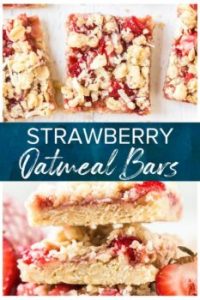Strawberry Oatmeal Bars – The Cookie Rookie®