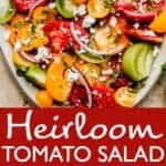 Heirloom Tomato Salad Recipe | Healthy Summer Salad Idea