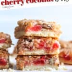 Chewy Cherry Coconut Bars Recipe