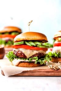 Chipotle Burgers {Grilled} – Two Peas & Their Pod