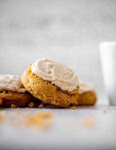 Pumpkin Cookies Recipe – Brown Butter Iced Pumpkin Cookies