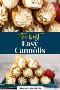 Easy Cannoli Recipe – The Cookie Rookie®