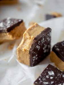 Chocolate Peanut Butter Bars – Salted Peanut Butter Cup Bars