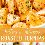 Easy Caramelized Roasted Turnips Recipe