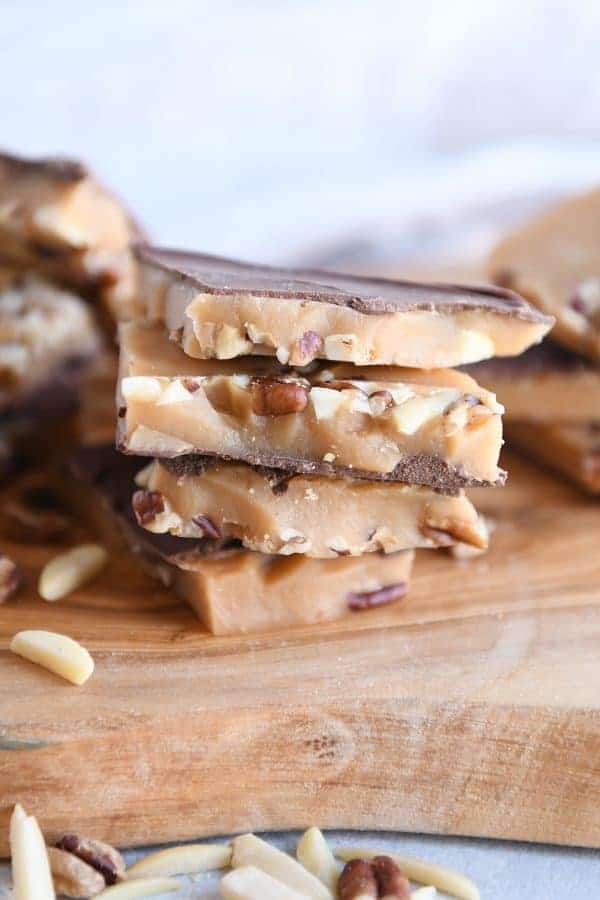Foolproof Homemade Toffee Recipe | Mel’s Kitchen Cafe
