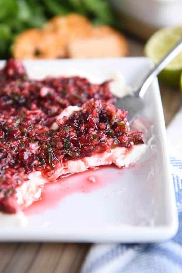 Cranberry-Jalapeno Cream Cheese Dip | Mel’s Kitchen Cafe