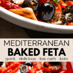 Mediterranean Baked Feta Recipe | The Best Cheesy Appetizer Dip
