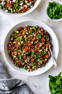 Lentil Salad {Easy & Healthy}