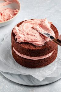 The Best Strawberry Buttercream Frosting