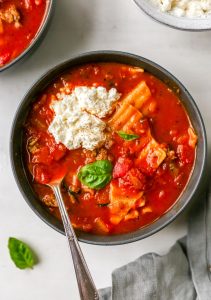 Lasagna Soup {One Pot} – Two Peas & Their Pod
