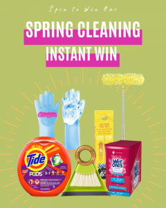 Spring Cleaning Instant Win • Steamy Kitchen Recipes Giveaways
