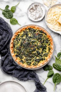 Best Spinach Quiche {Easy} – Two Peas & Their Pod
