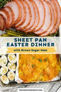 Sheet Pan Easter Dinner with Ham