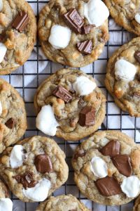 The BEST S’mores Cookies Ever!