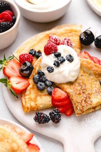 Classic Crepes {Easy to Make at Home}