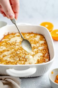Orange Creamsicle Baked Oatmeal | Ambitious Kitchen