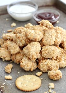 Ritzy Chicken Nuggets | The BakerMama