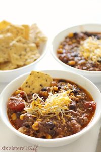 Instant Pot Beef and Bean Taco Soup Recipe (Dump and Go)