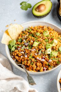 Turkey Picadillo (with a slow cooker option!)