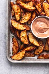 Best Potato Wedges Recipe | Creme De La Crumb