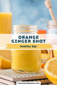 Orange Ginger Shot – The Cookie Rookie®