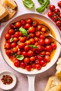 Burst Cherry Tomato Sauce – Two Peas & Their Pod